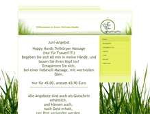 Tablet Screenshot of happy-hands-online.de